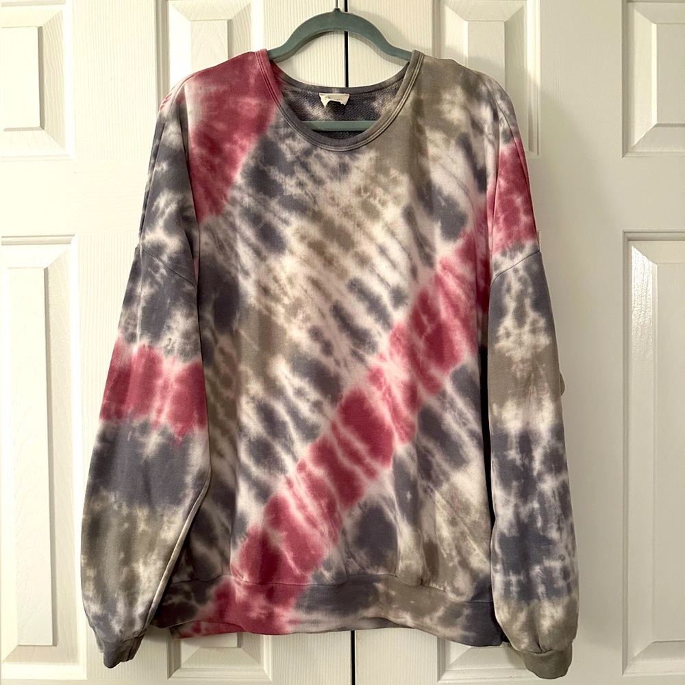Tie Dyed style sweatshirt